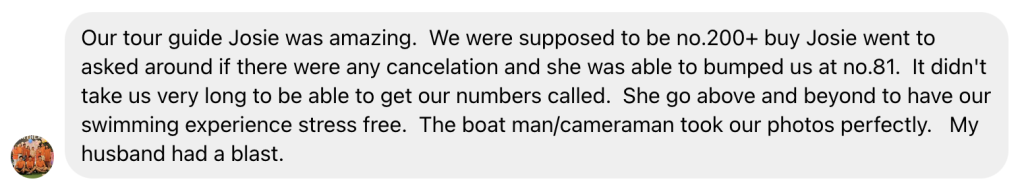 tour guide review